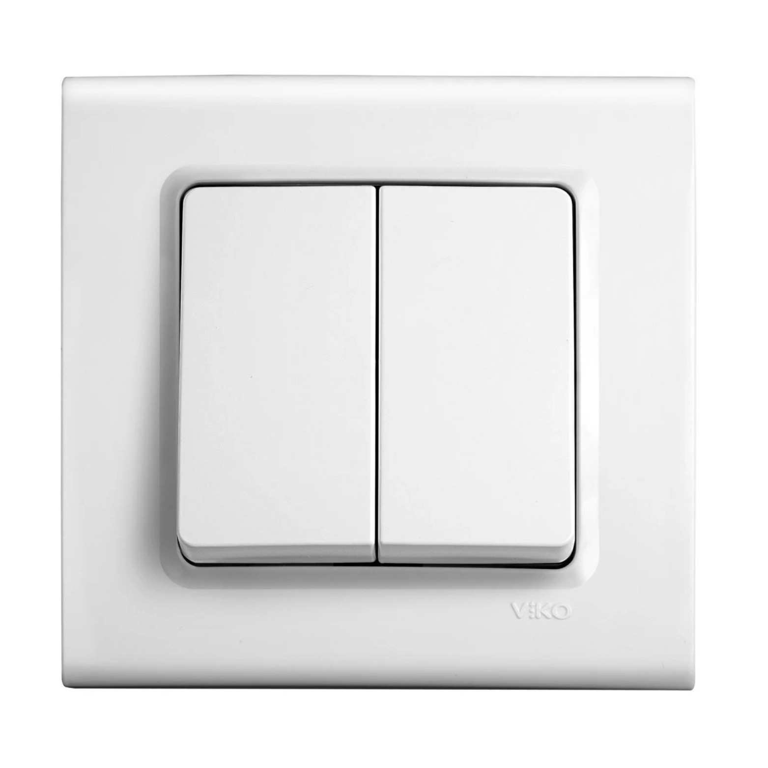 VİKO LİNNARA S  BEYAZ KOMÜTATÖR ÇERÇEVELİ  91400002